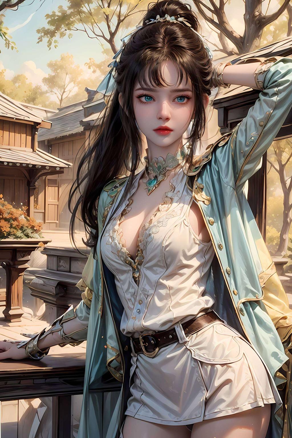 剑眉星目一眼难忘