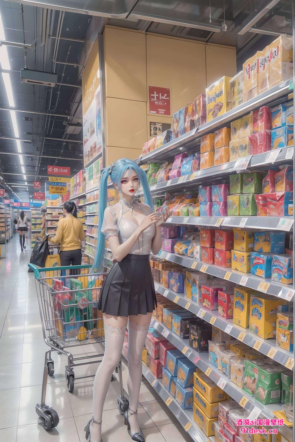 仿佛她就在你眼前舞动魔法！这高清壁纸简直美爆了！看看这唐舞桐的横屏照片