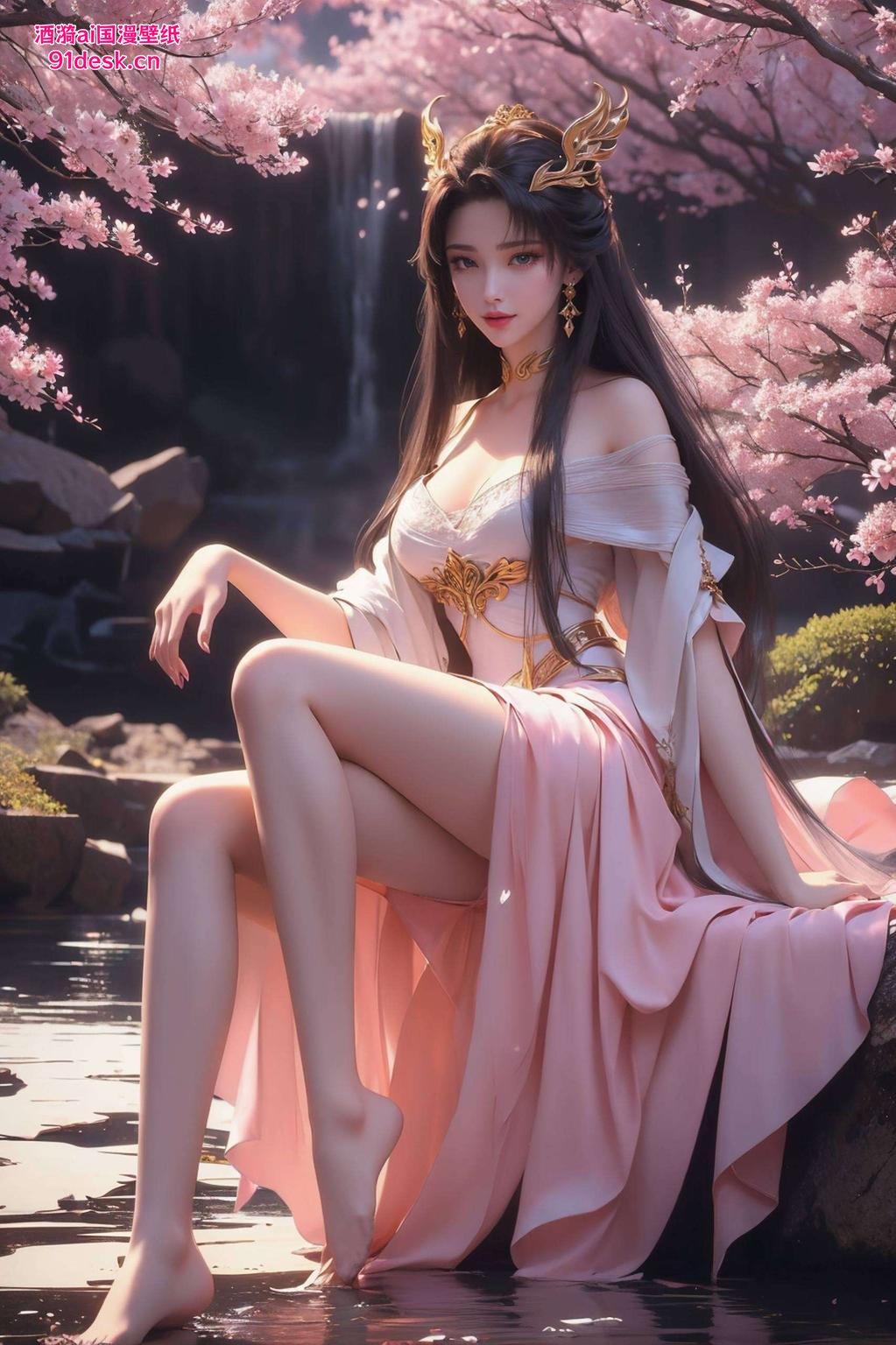 这款超好看的天狐仙子高清壁纸