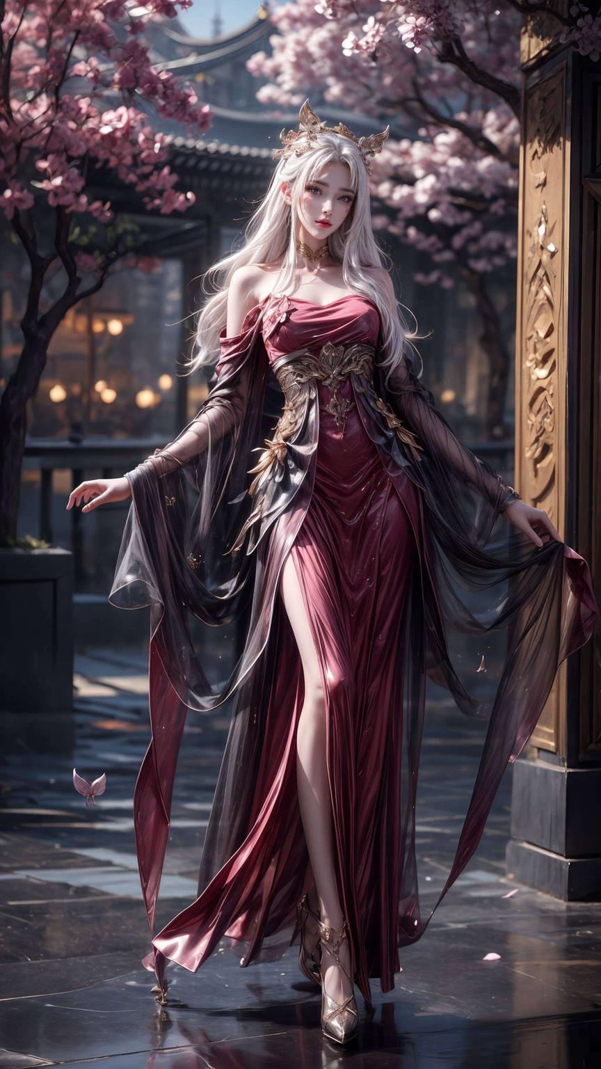 天狐仙子壁纸来啦！毛茸茸的尾巴电脑一刷新