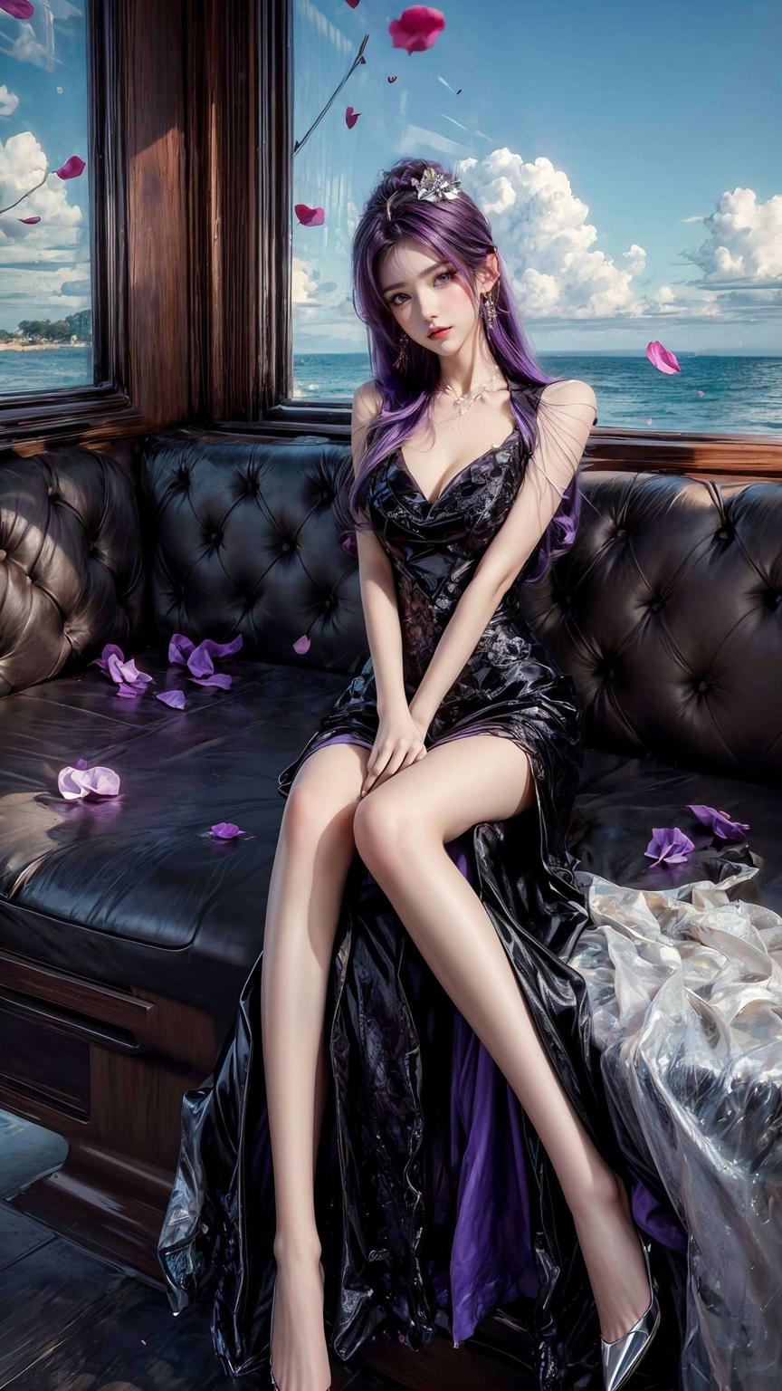 绿意盎然简洁至上！这款AI素材天穹男装高清壁纸