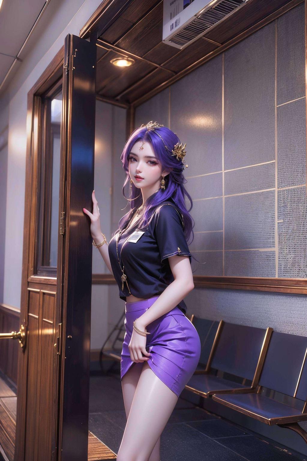 职业装风格天穹高清壁纸
