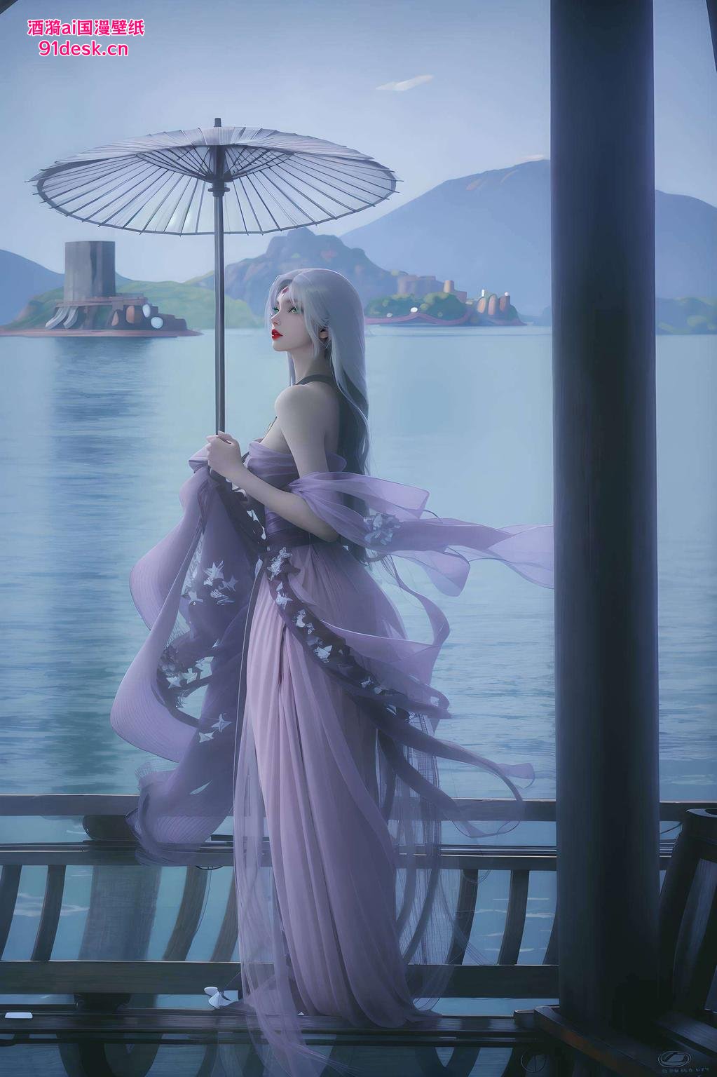 小白仙姿古韵悠长