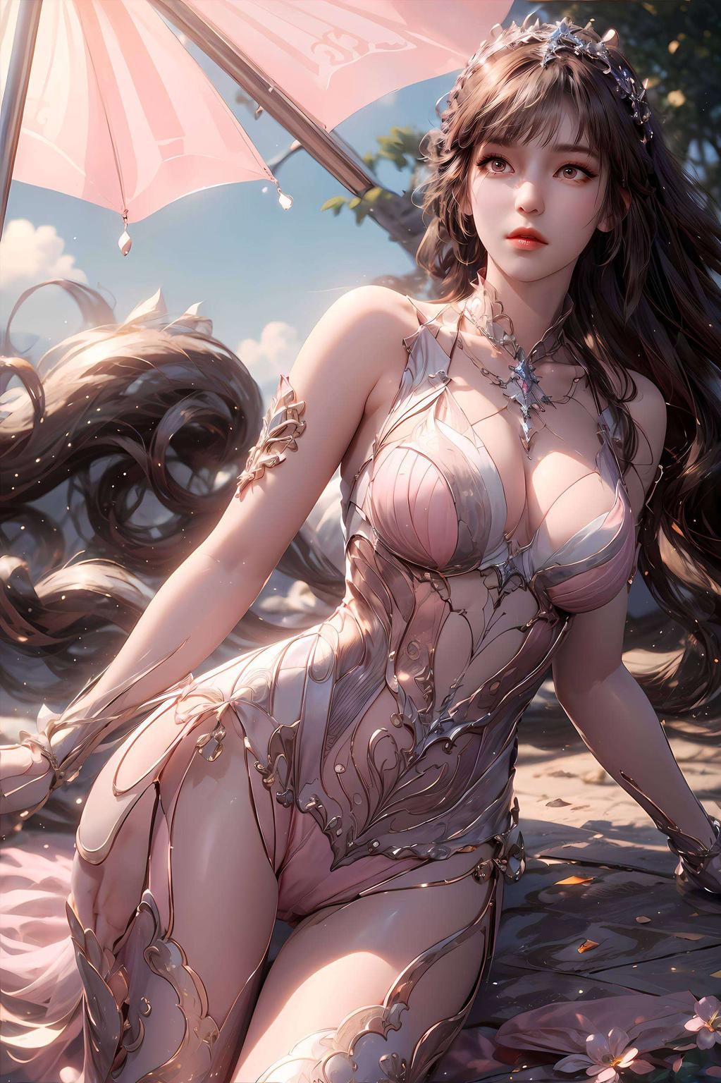 今天给大家带来一款超清1920x1080的小舞献祭手绘壁纸！画面中色彩搭配恰到好处