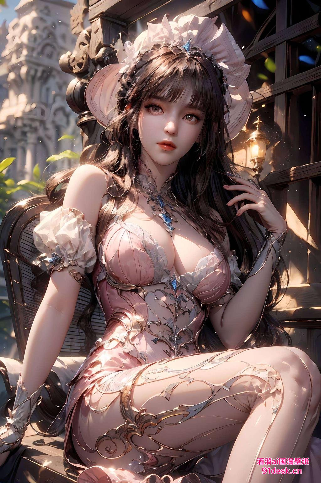 温馨每一天！给小舞的高清粉色壁纸