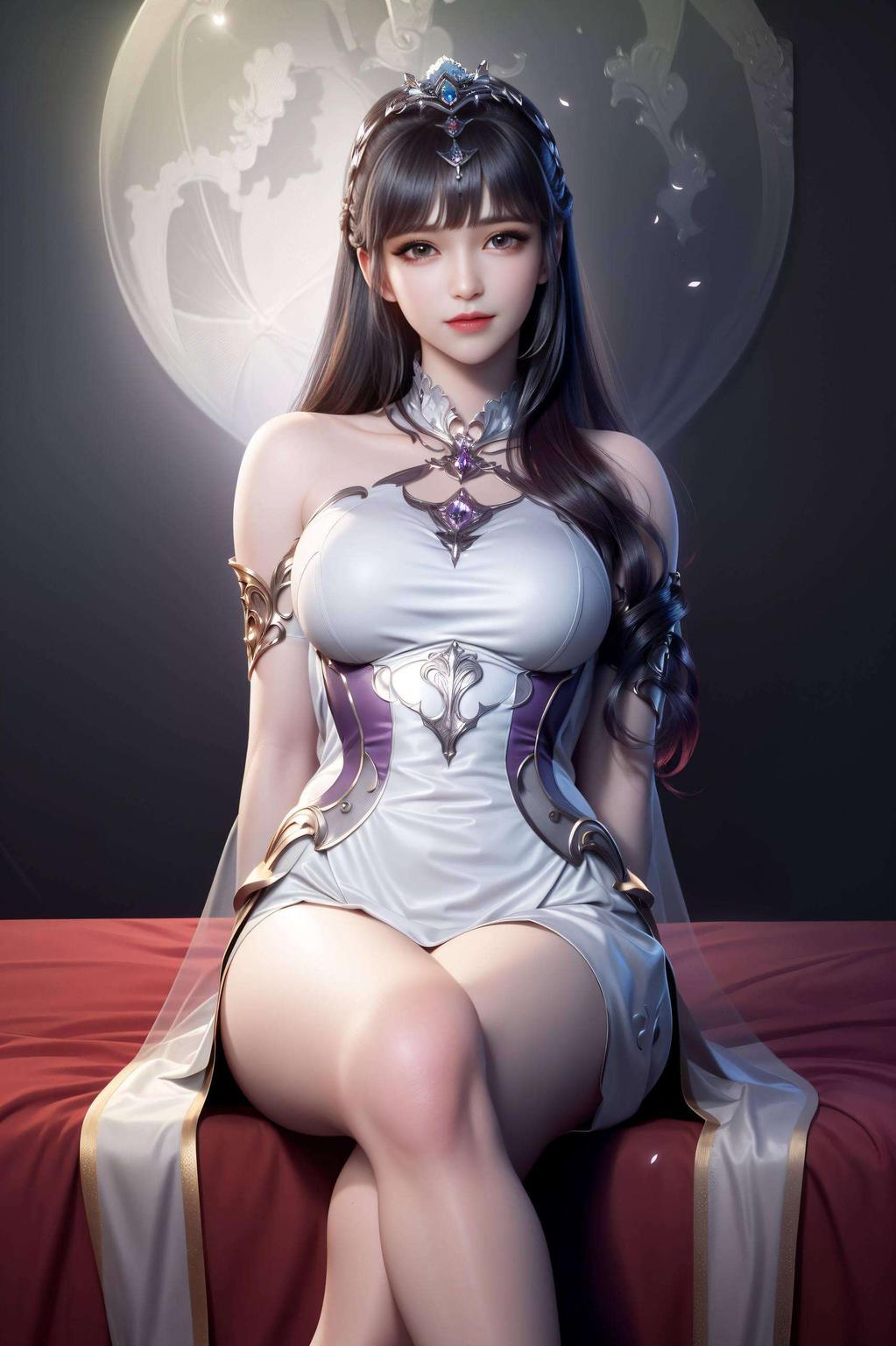 高清漫画版小舞侧颜壁纸