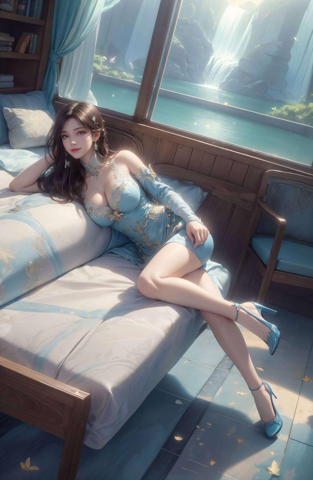 点亮iPad壁纸萧薰儿卡通形象