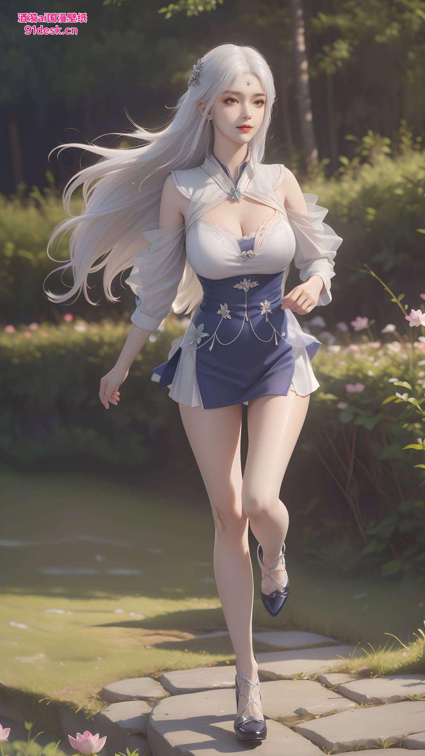 电脑桌面瞬间变甜美仙境护眼无忧