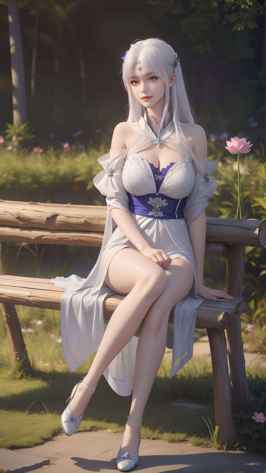 清新脱俗小医仙实拍壁纸