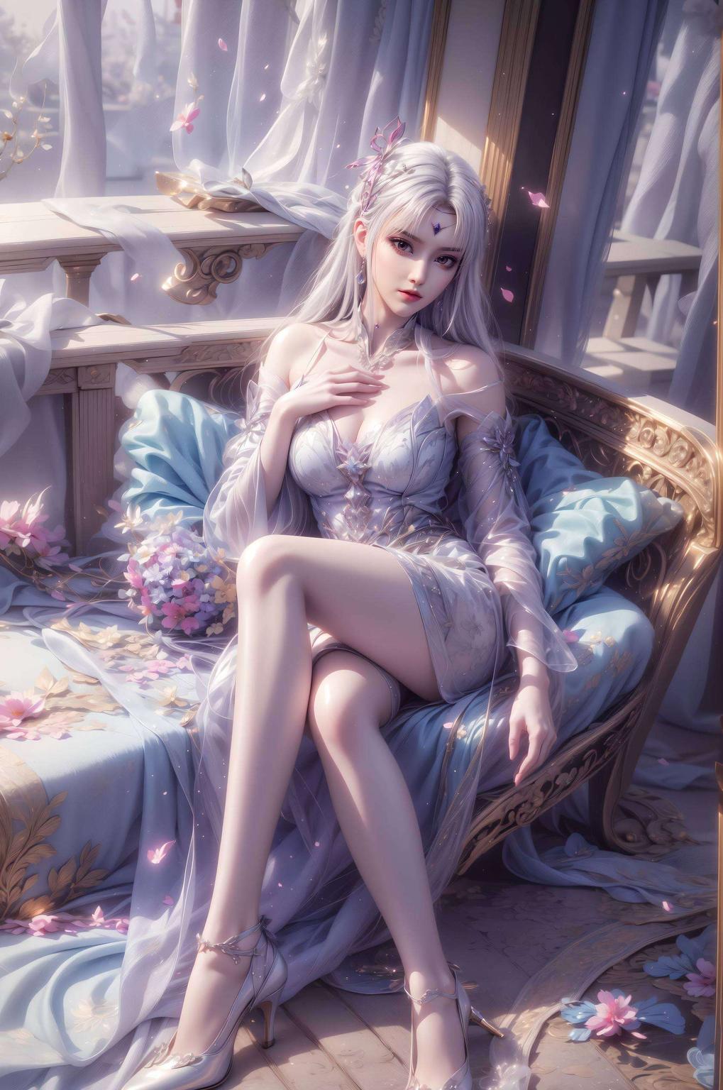 斗破苍穹里的温柔仙子小医仙唯美风采