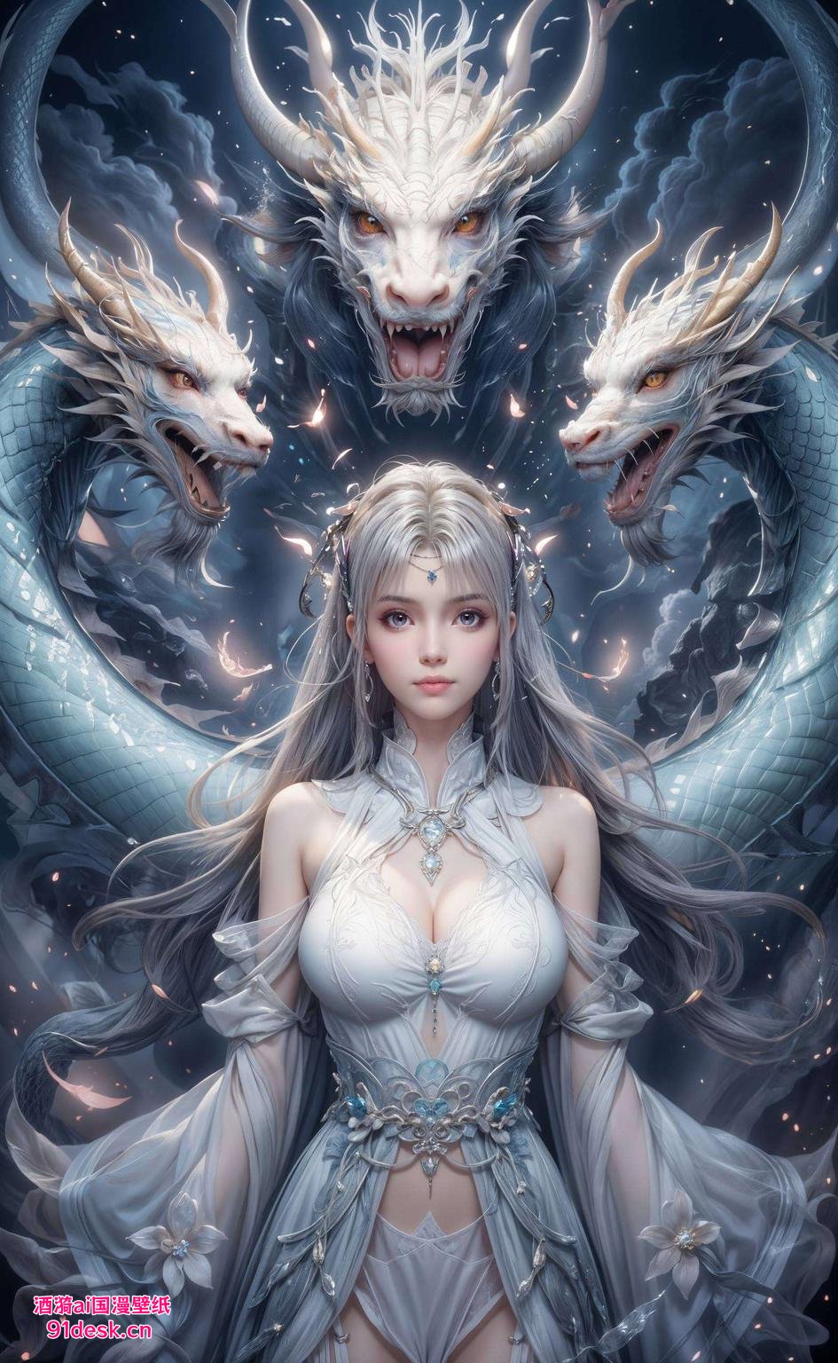 特别推荐这款小医仙主题的壁纸哦！淡雅的色调