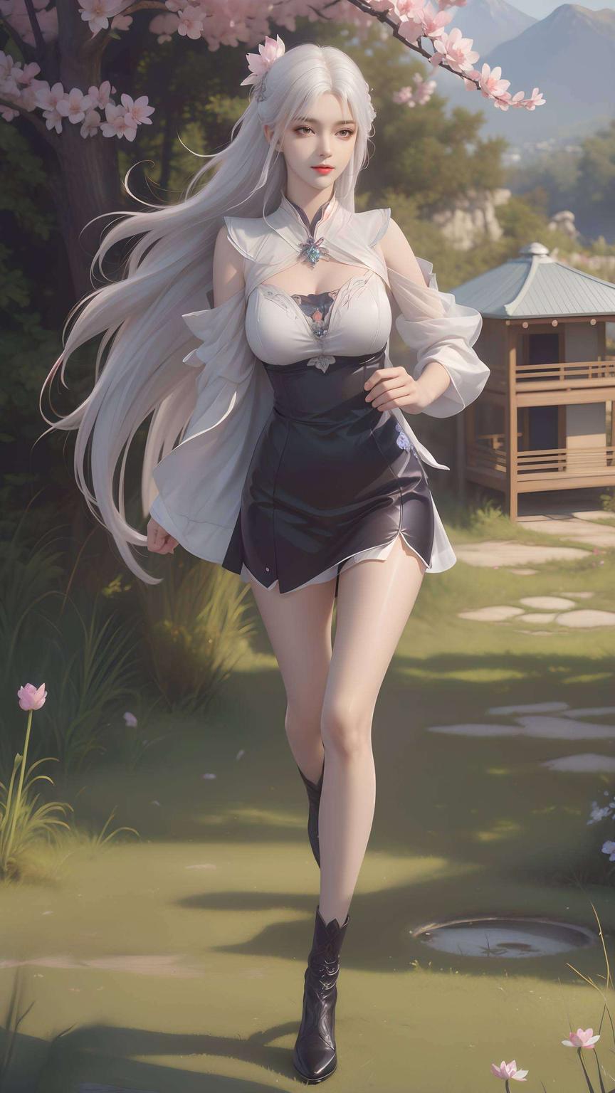 简洁又不失国漫韵味高清小医仙动态效果