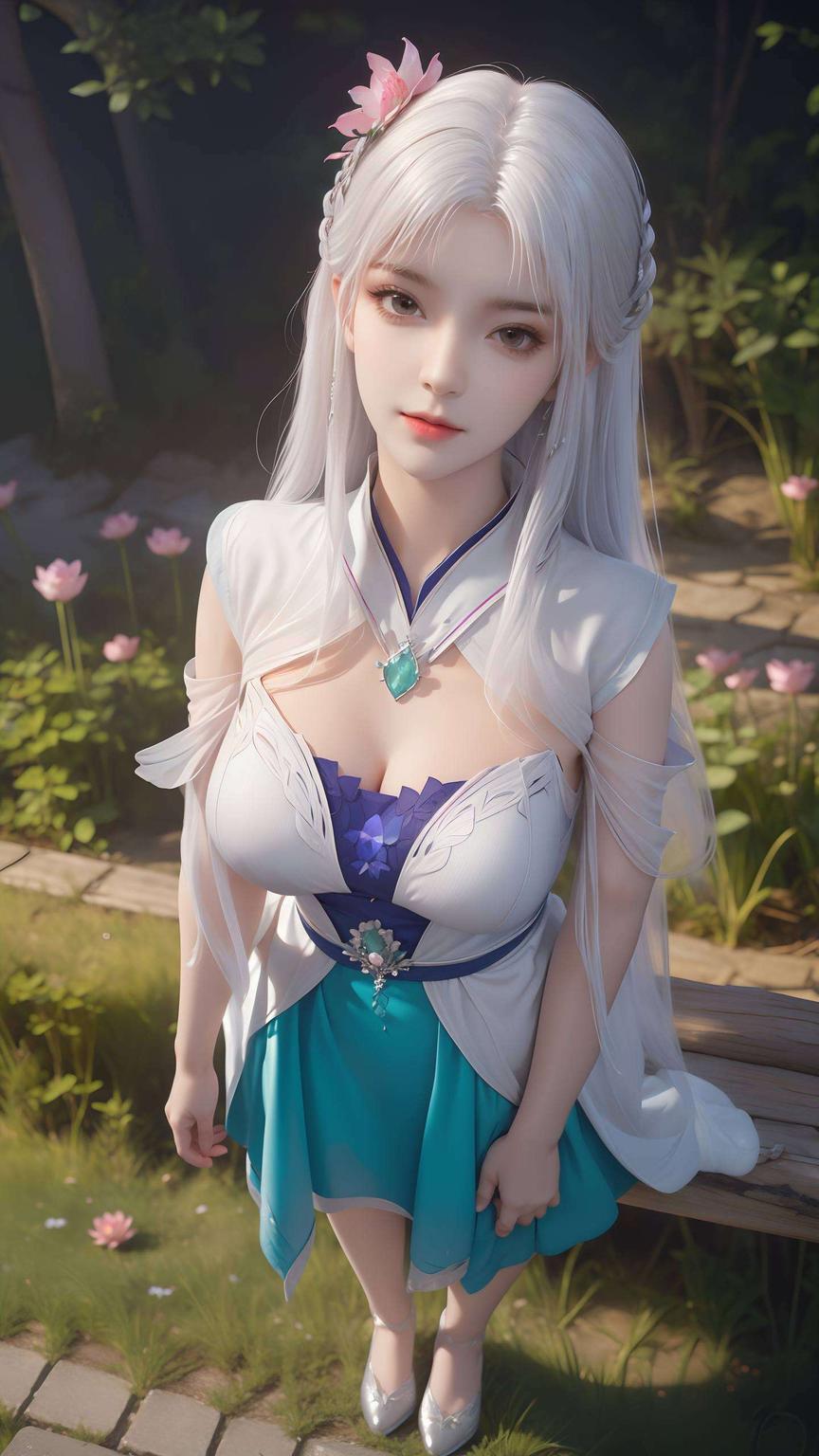 为电脑桌面增添一抹柔和的医疗风情小医仙身着洁白衣服
