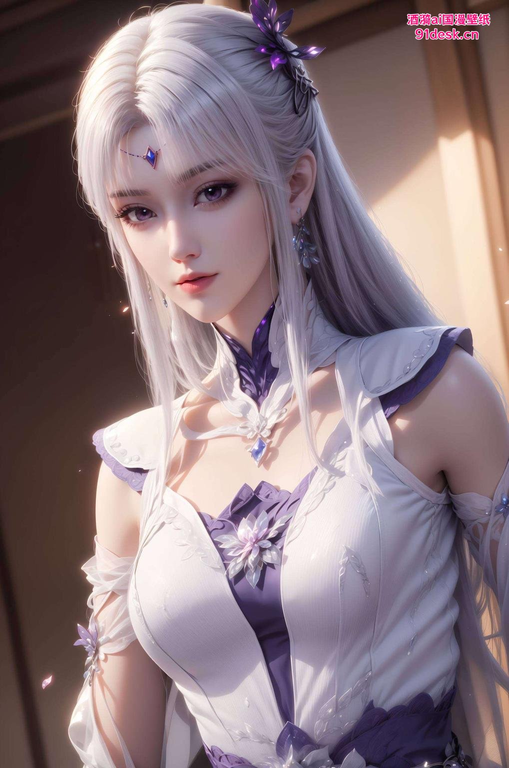 高清画质让你仿佛能感受到她的呼吸小医仙身着飘逸白衣