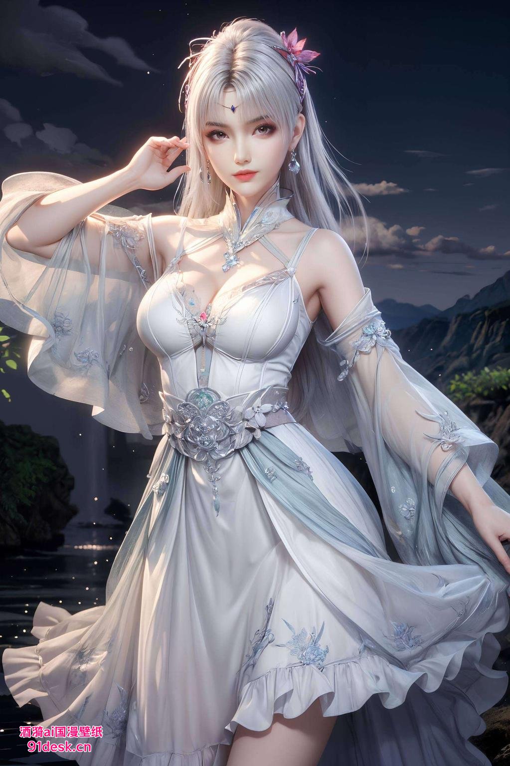 色彩斑斓动态呈现二次元魅力