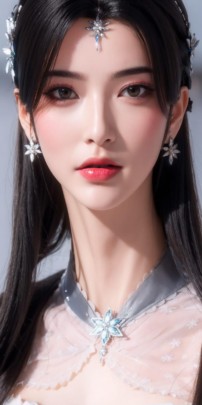 细节满分这款静态精细的夏倾月角色PC壁纸