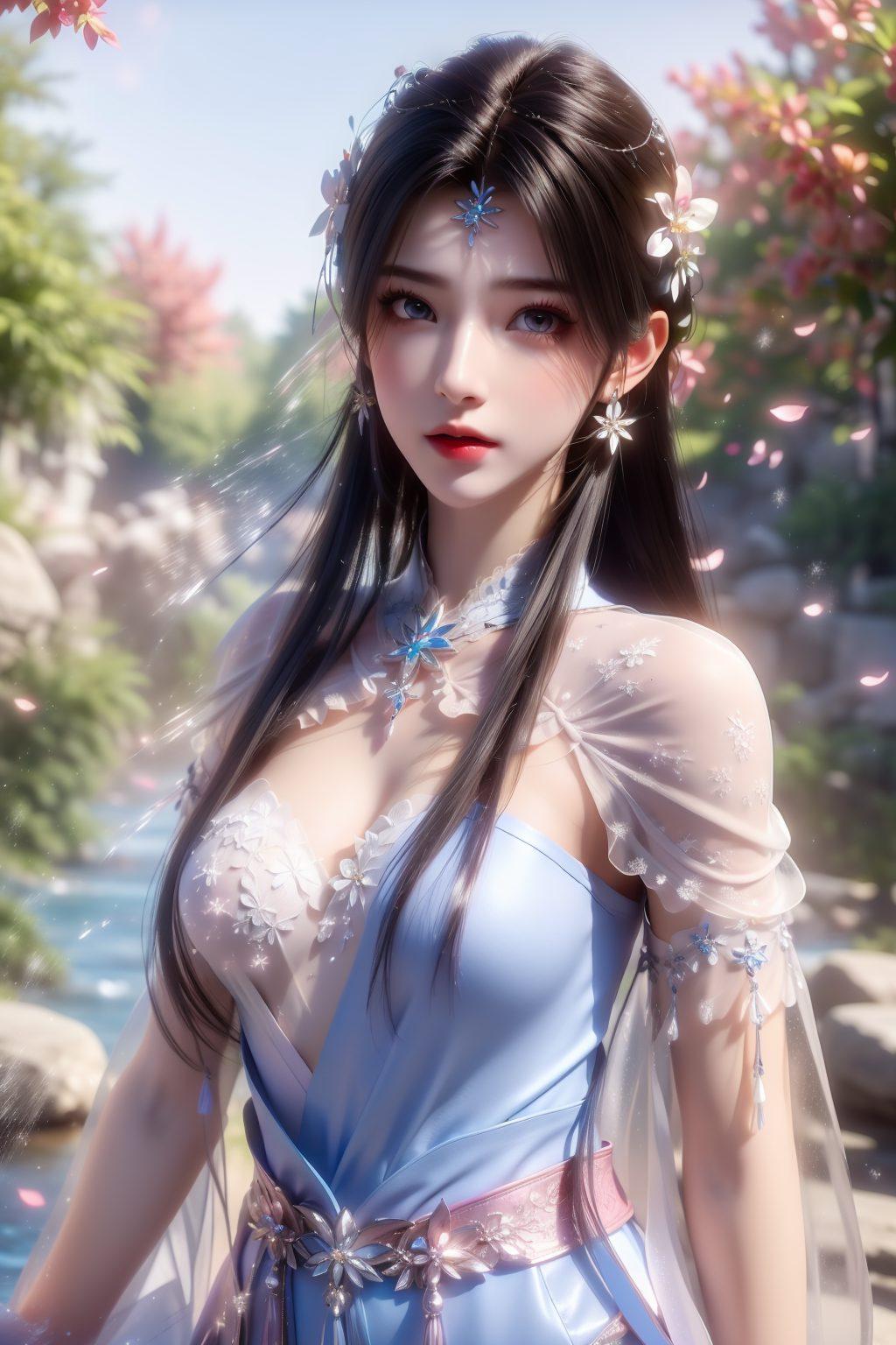 夏倾月壁纸映入眼帘唯美每一刻