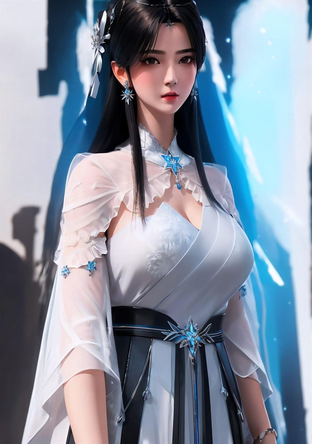 清新的风格点亮电脑屏幕夏倾月翩翩起舞