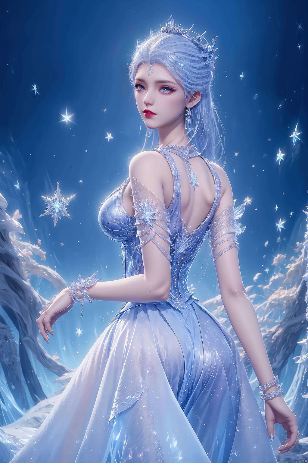 高清壁纸雪女翩翩舞