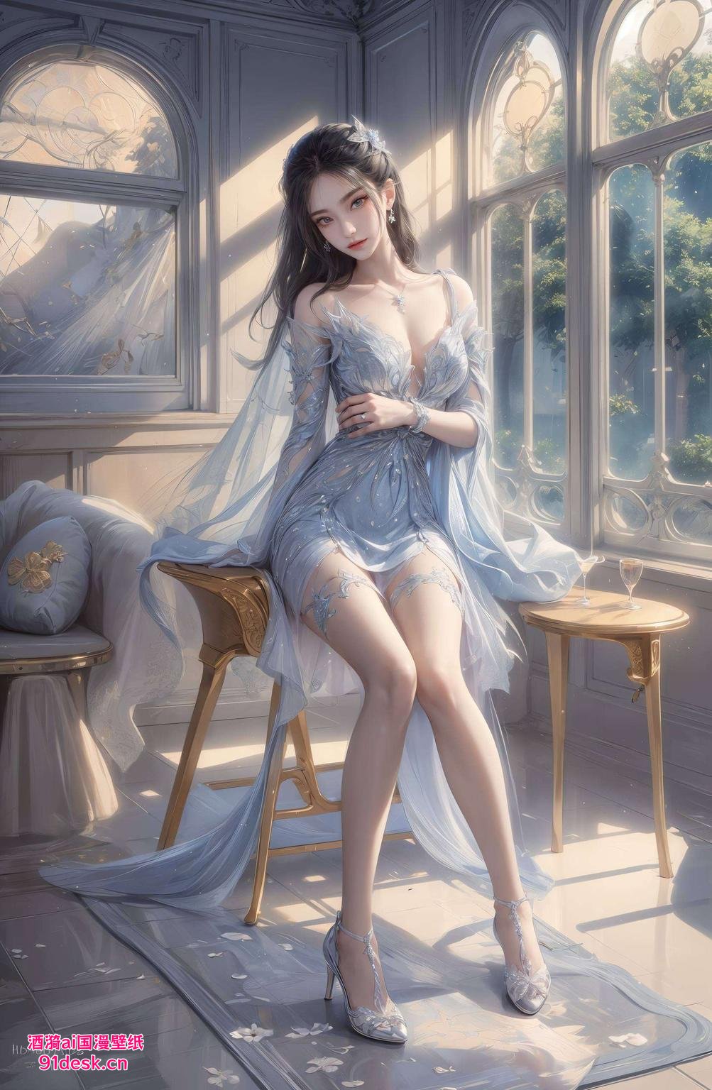 让你的桌面瞬间焕发神秘魅力淡雅紫色调