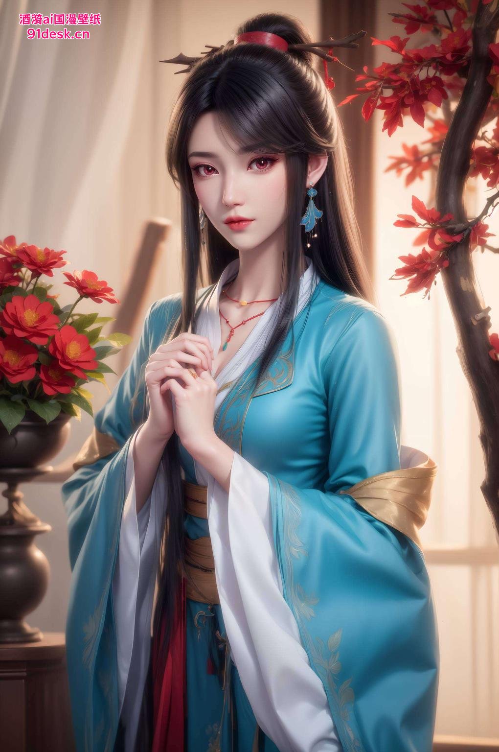 护眼唯美夭夭动态壁纸
