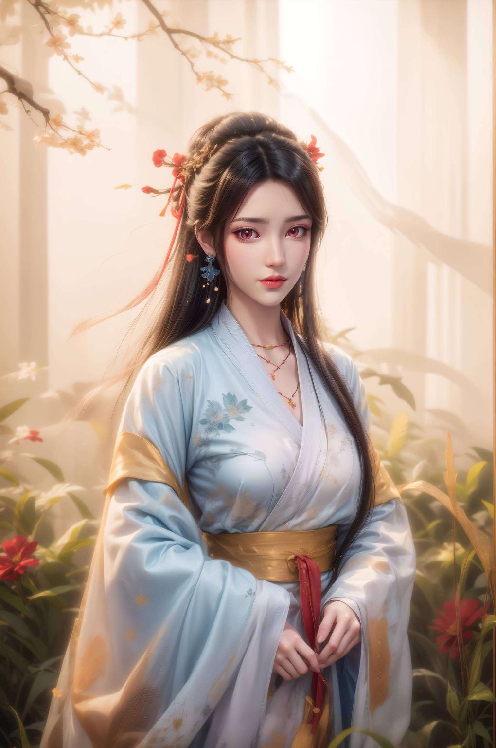 看那夭夭灵动眼神静态之美尽收眼底