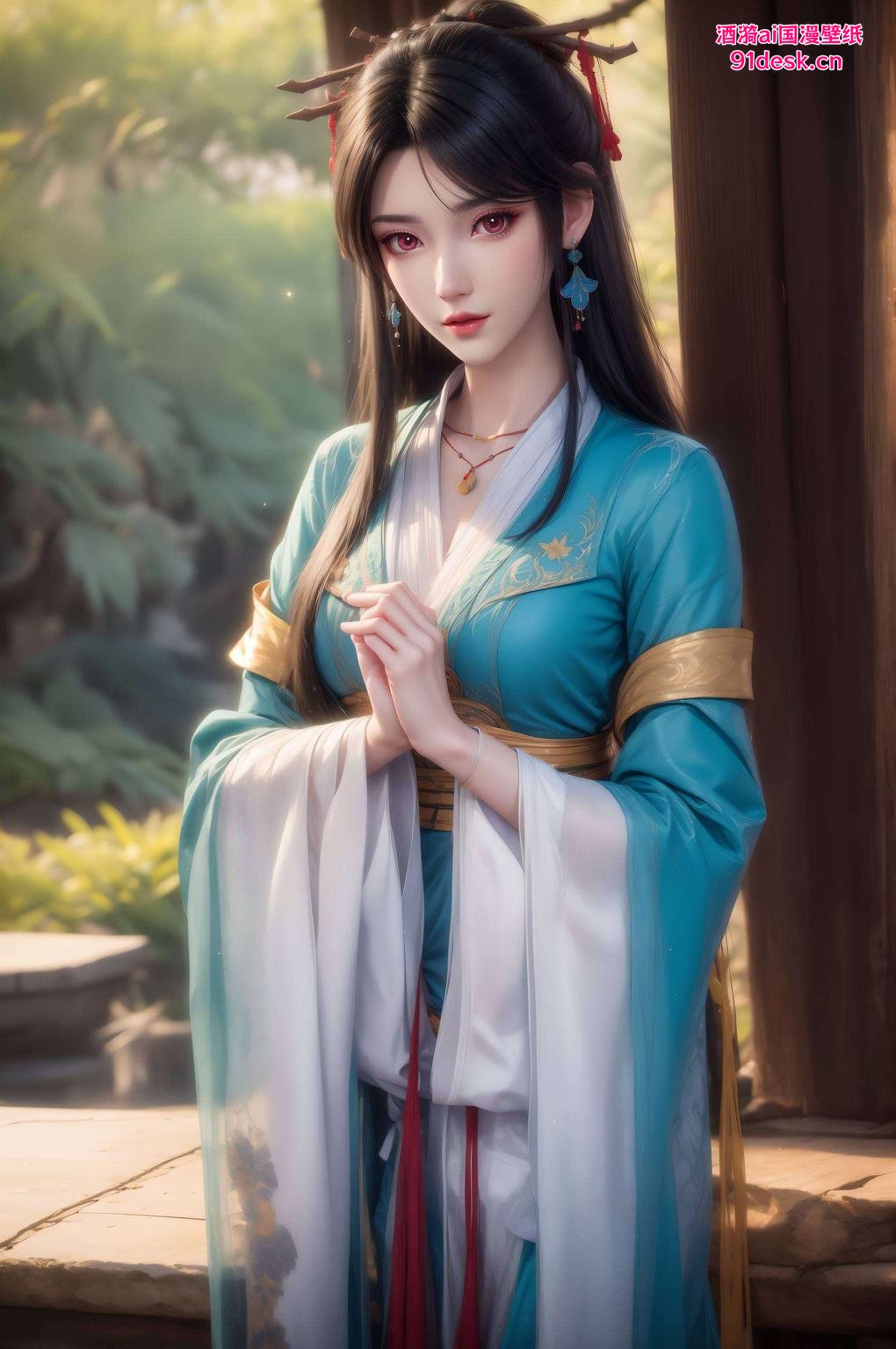 尽显高贵气质夭夭美图壁纸