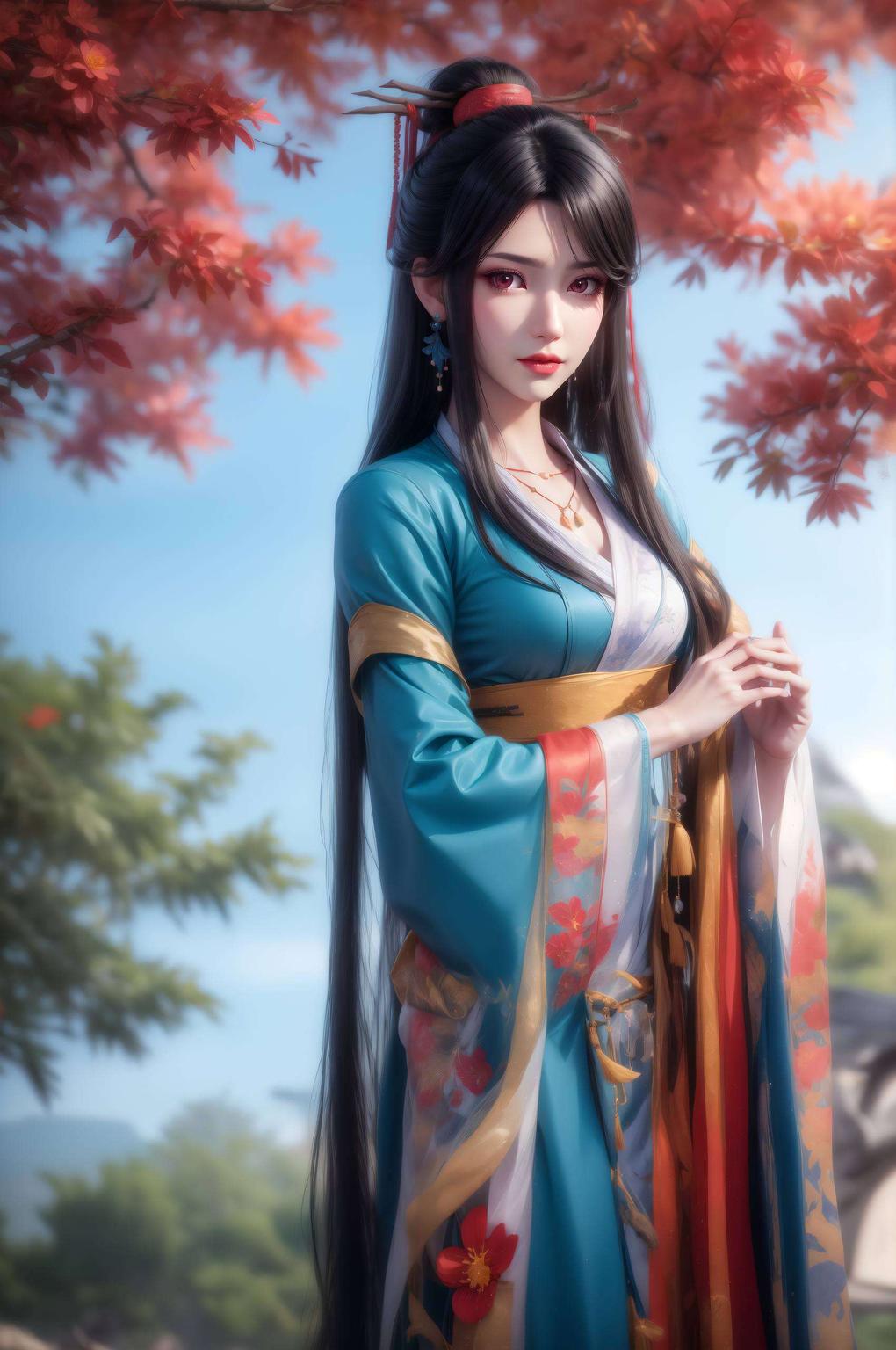 8K超清质感夭夭元尊神图壁纸