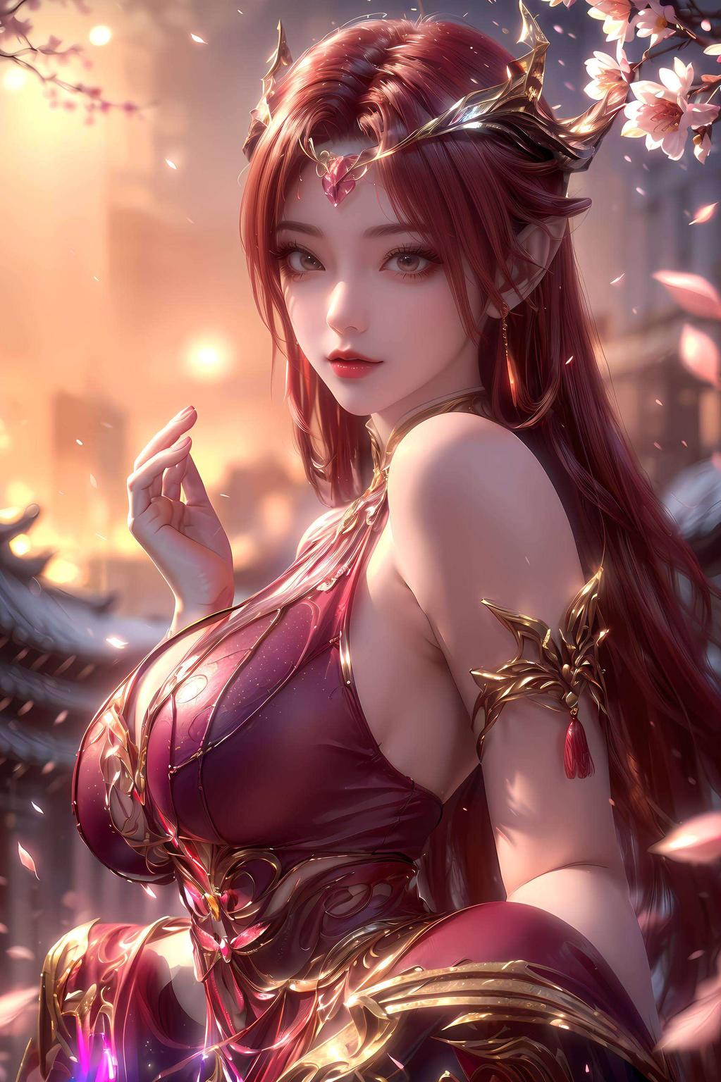 妖魅身影若隐若现满满的古风漫画风格！快看这款妖夜壁纸