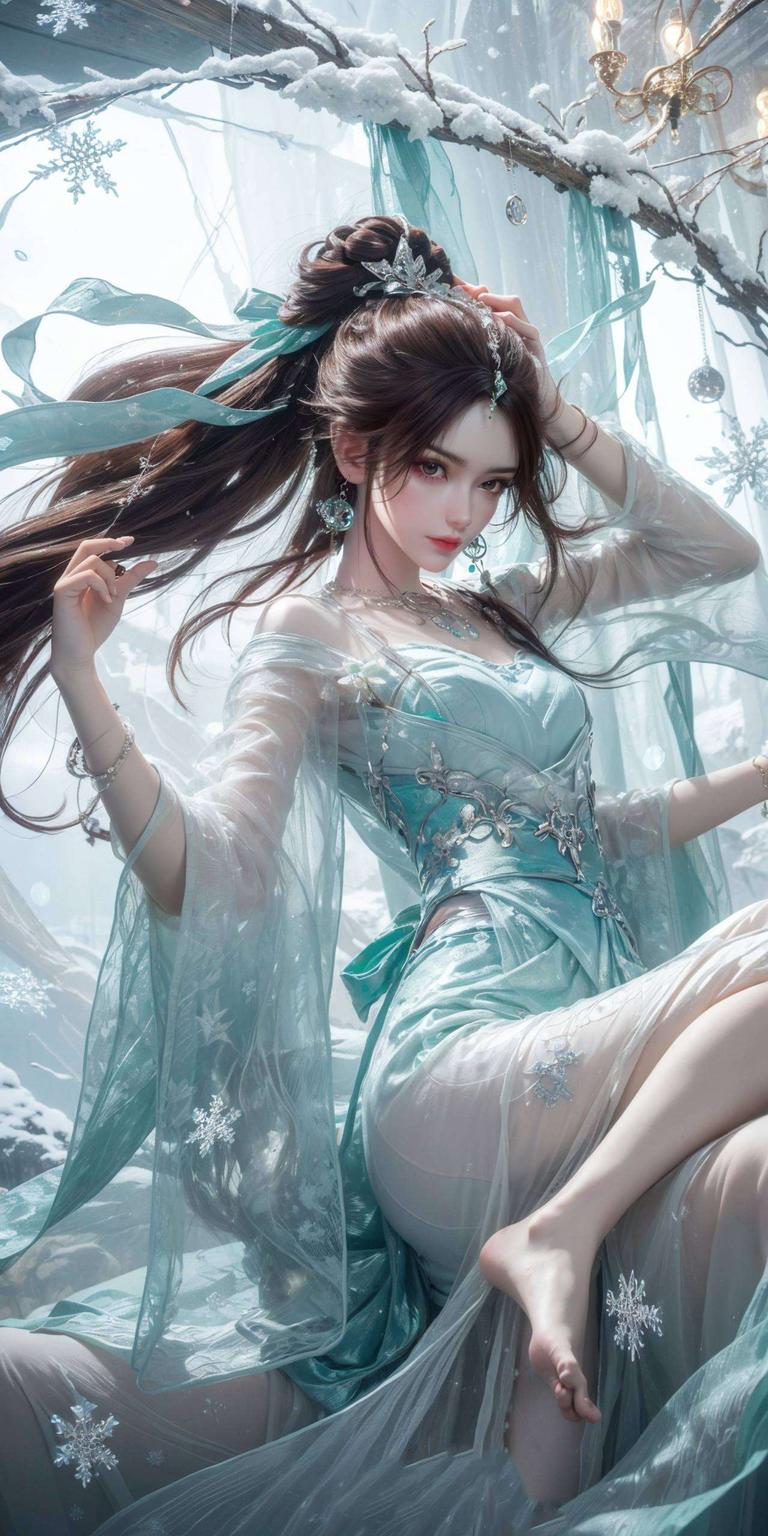 叶倾仙新造型亮相2K高清古风壁纸