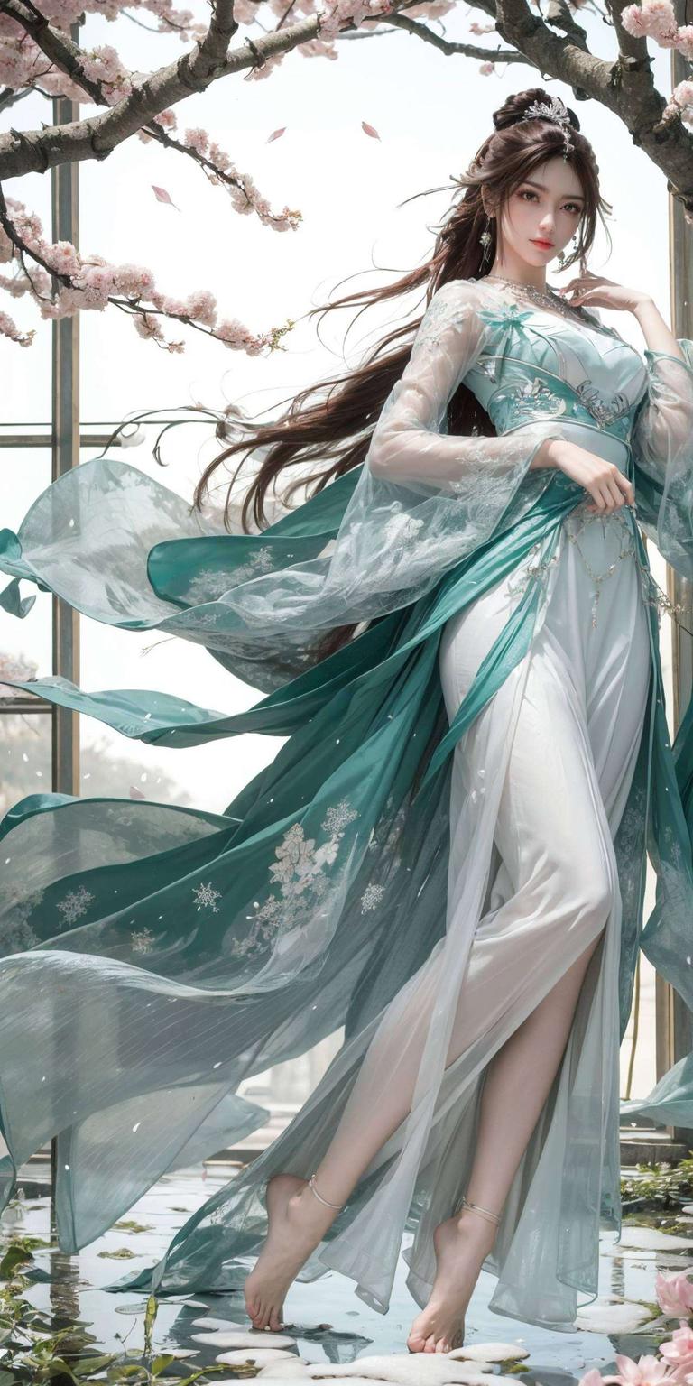 仙气十足仿佛随时能御风而行