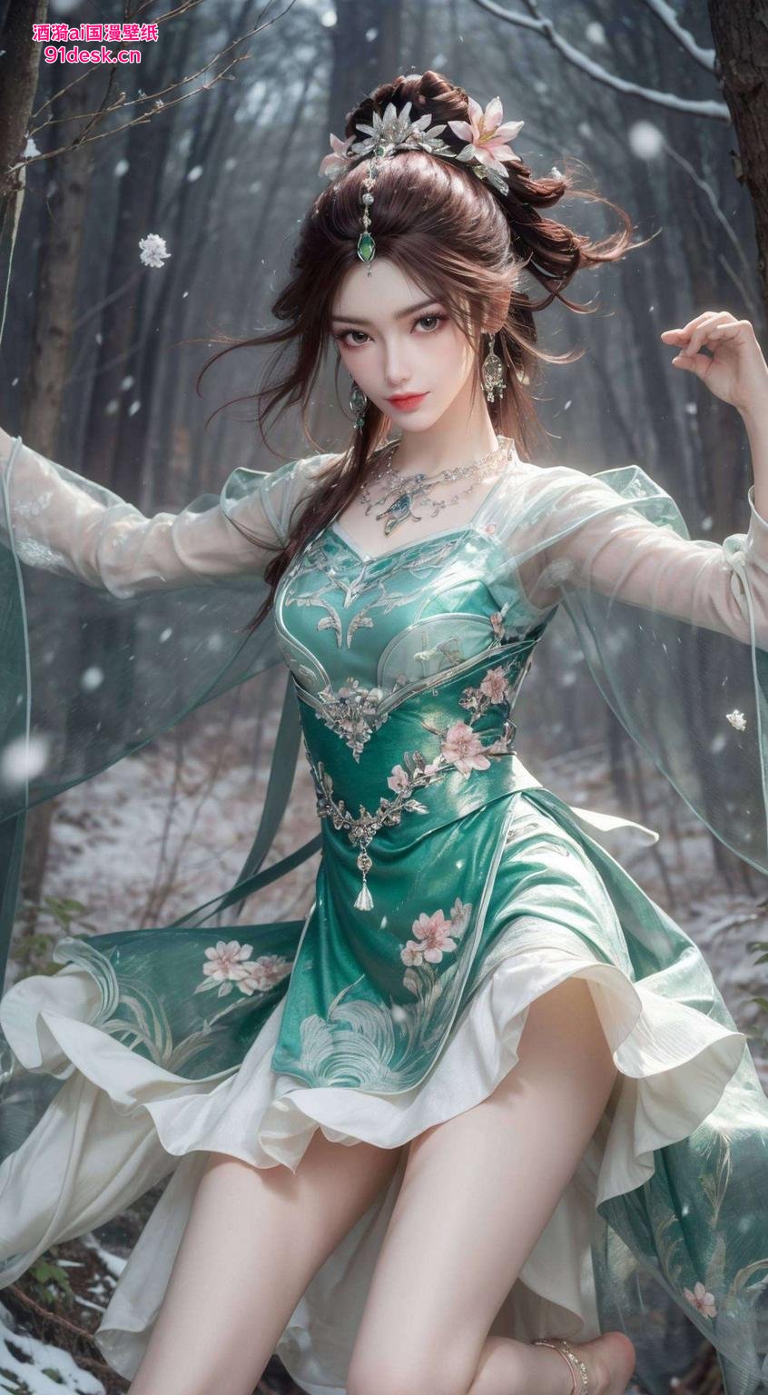 这款紫色极简壁纸以叶倾仙4k超清画质呈现