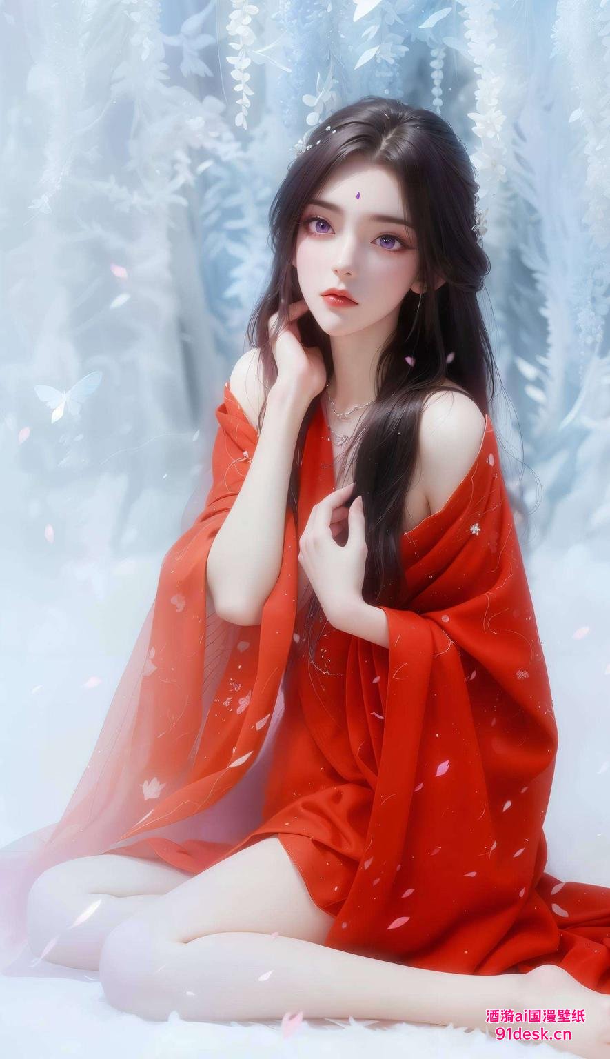 月婵壁纸绿色清新