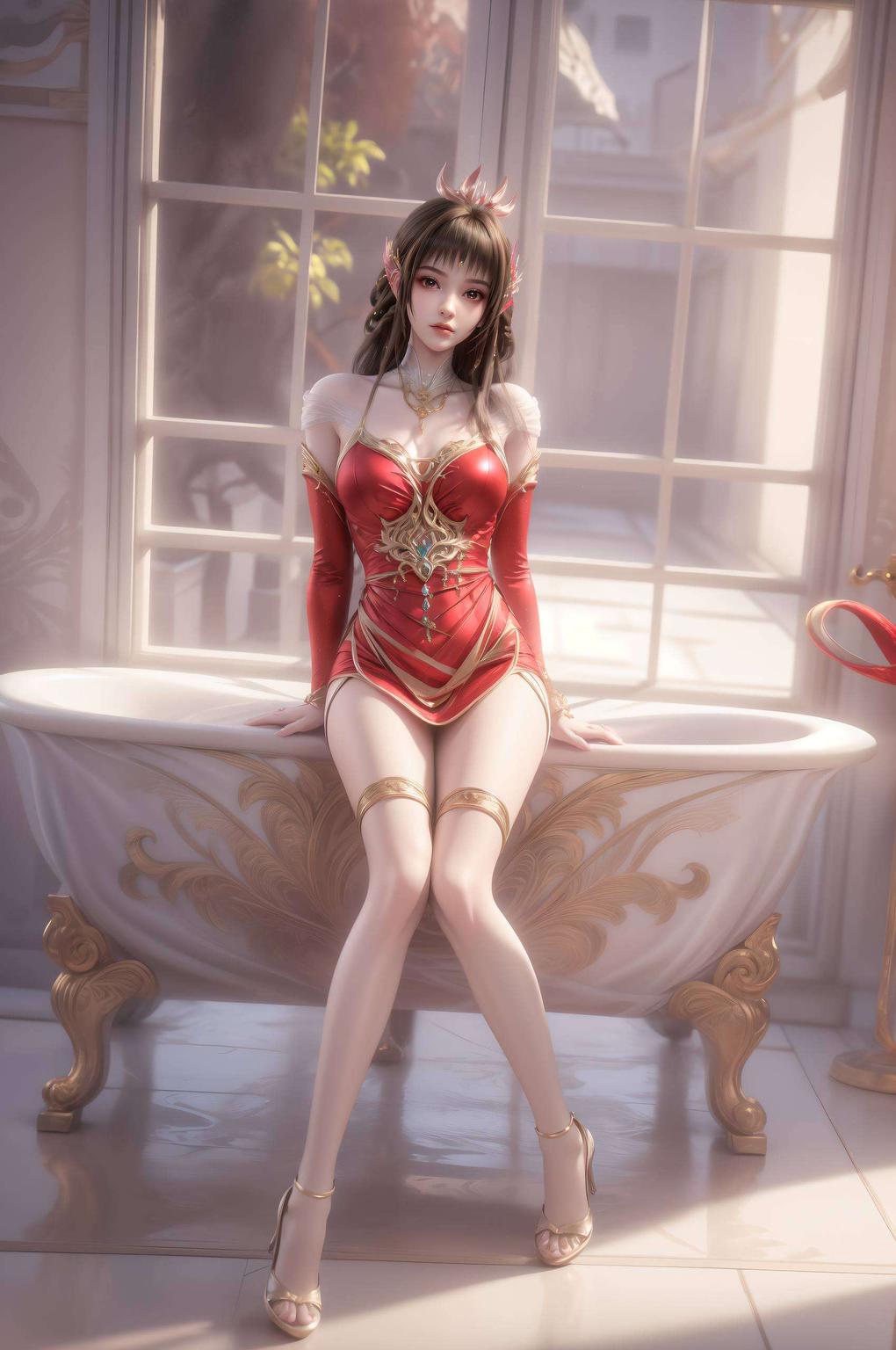 高清细腻主角是我们的云落小仙女