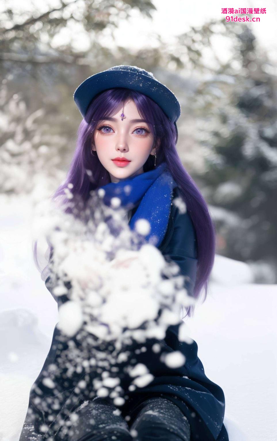 特别适合追求极简的你简洁风来袭！这款云曦国漫手机壁纸