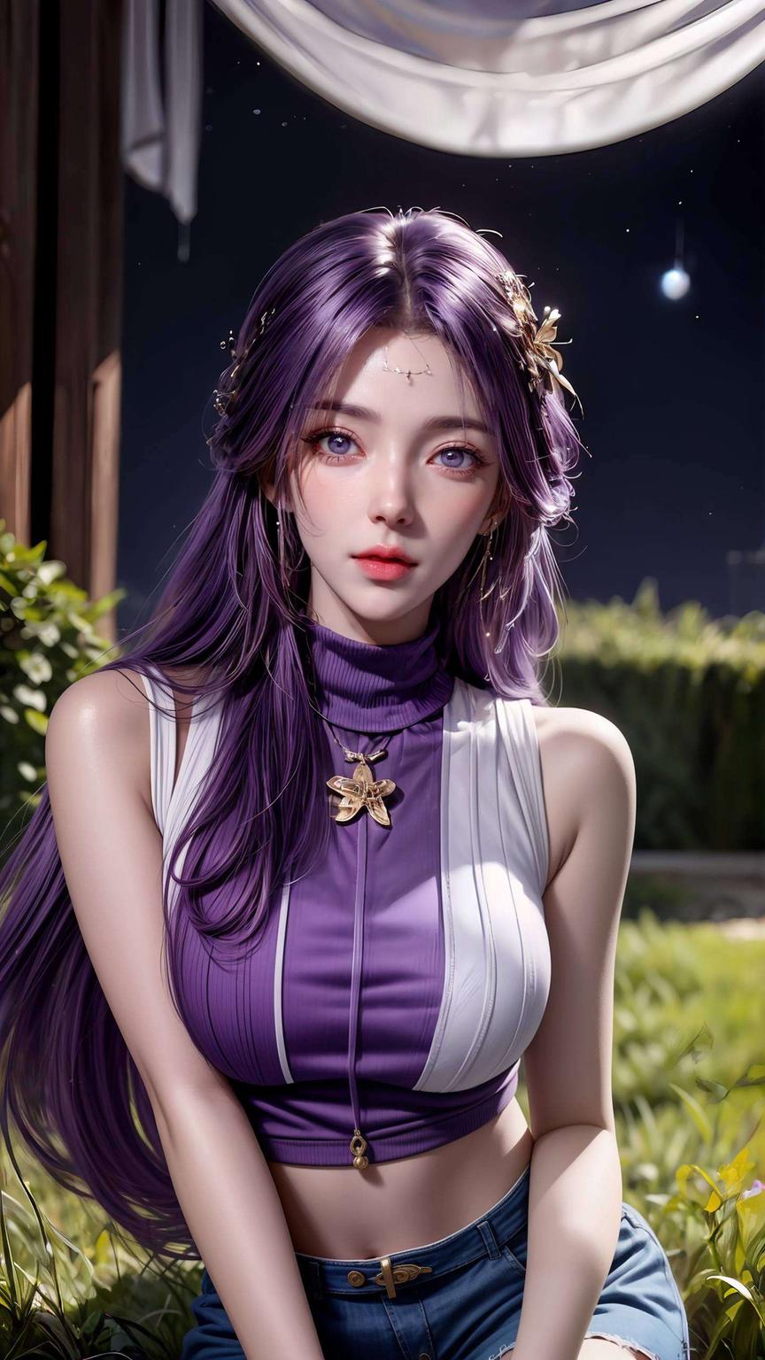 梦幻色彩云曦的动漫壁纸