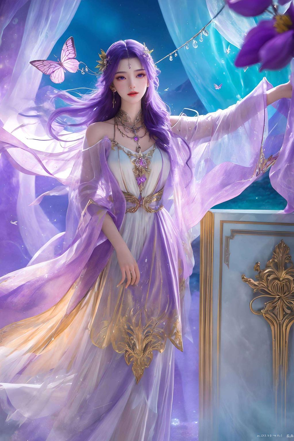 云曦的美貌和气质简直完美呈现这款壁纸不仅免费护眼