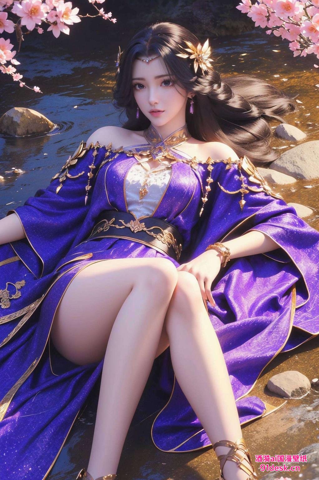 云曦那深邃的眼神一键下载！快来看看这梦幻般的星辰背景