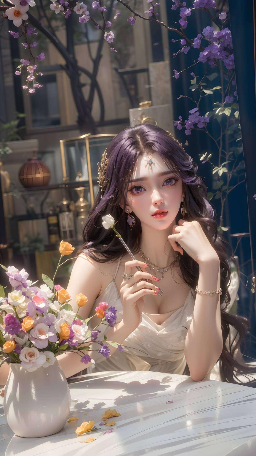 云曦之美简而言之：古韵悠长