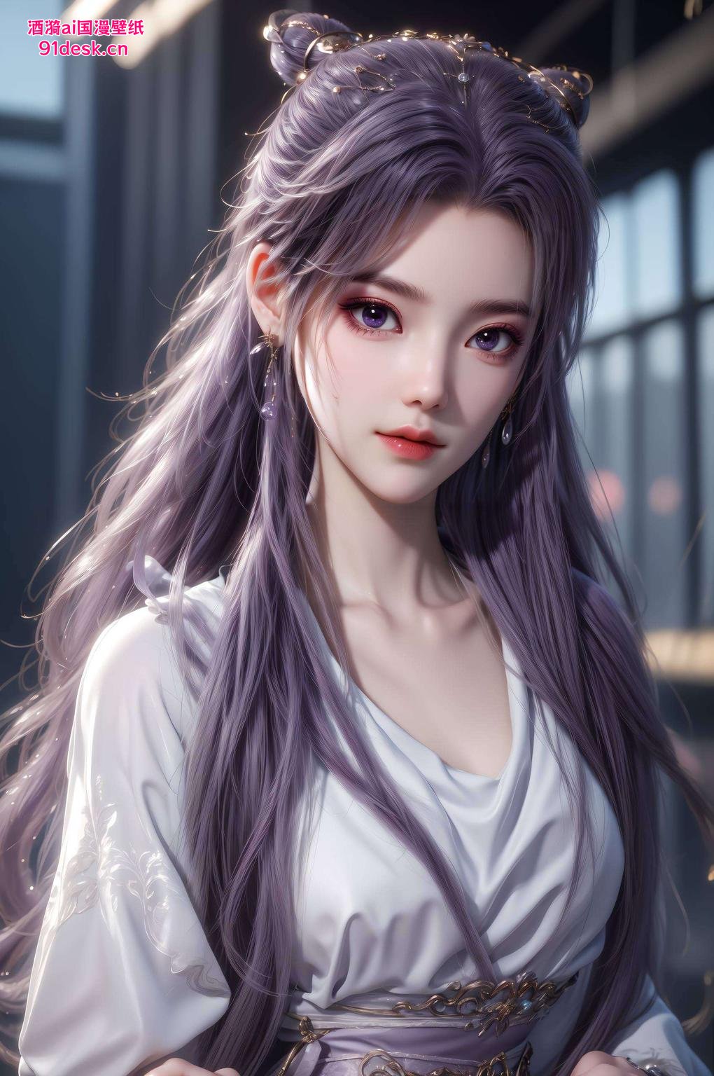 让你手机瞬间高大上！✨🌈 快来感受一下这独特的视觉盛宴吧！今天给大家带来一组安卓最美壁纸——3D虚拟人物壁纸云霄！这款壁纸简直美爆了