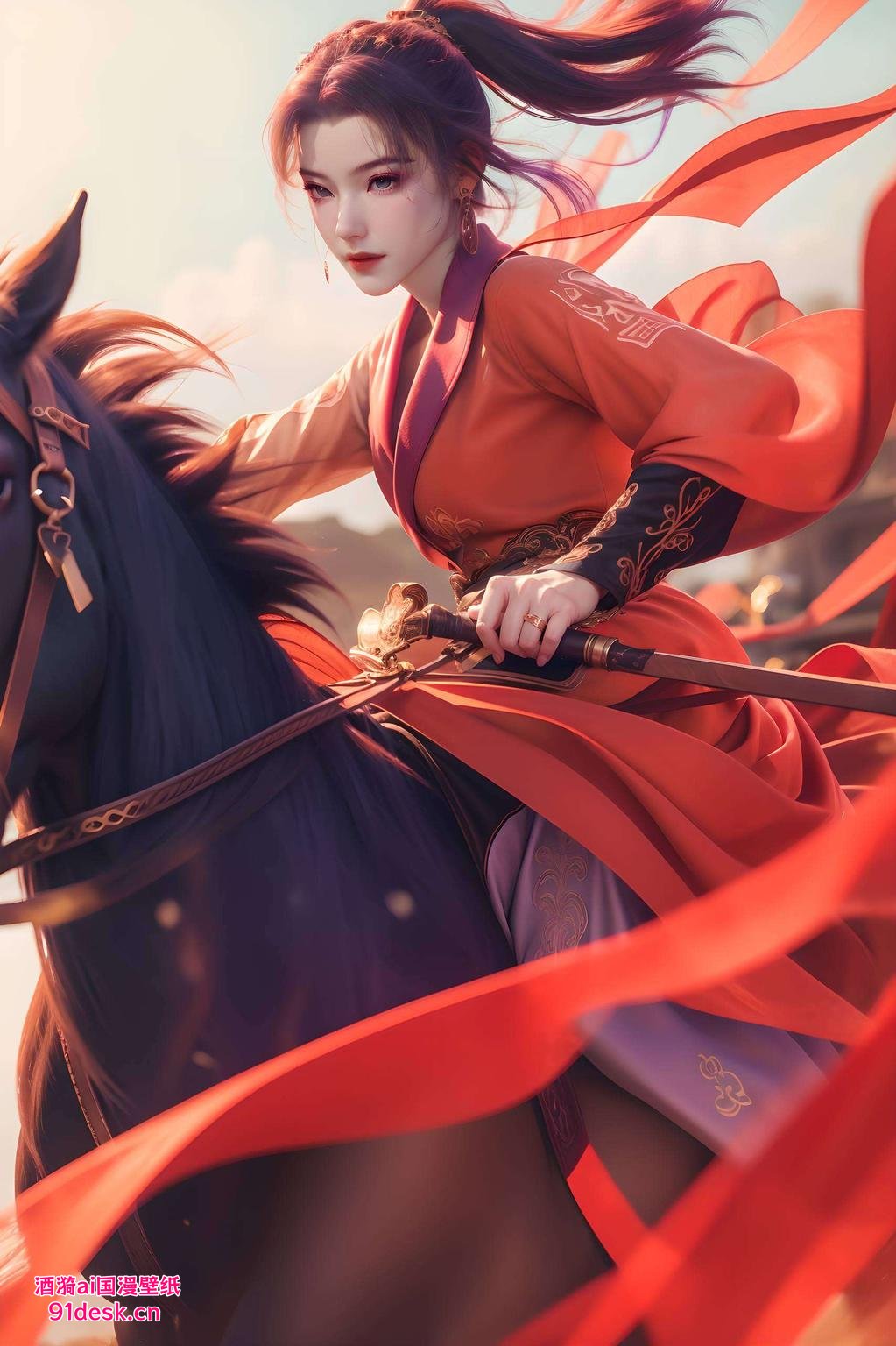 今天给大家带来一组超美的古风平板壁纸！看这云霄让你的平板也古风一把！