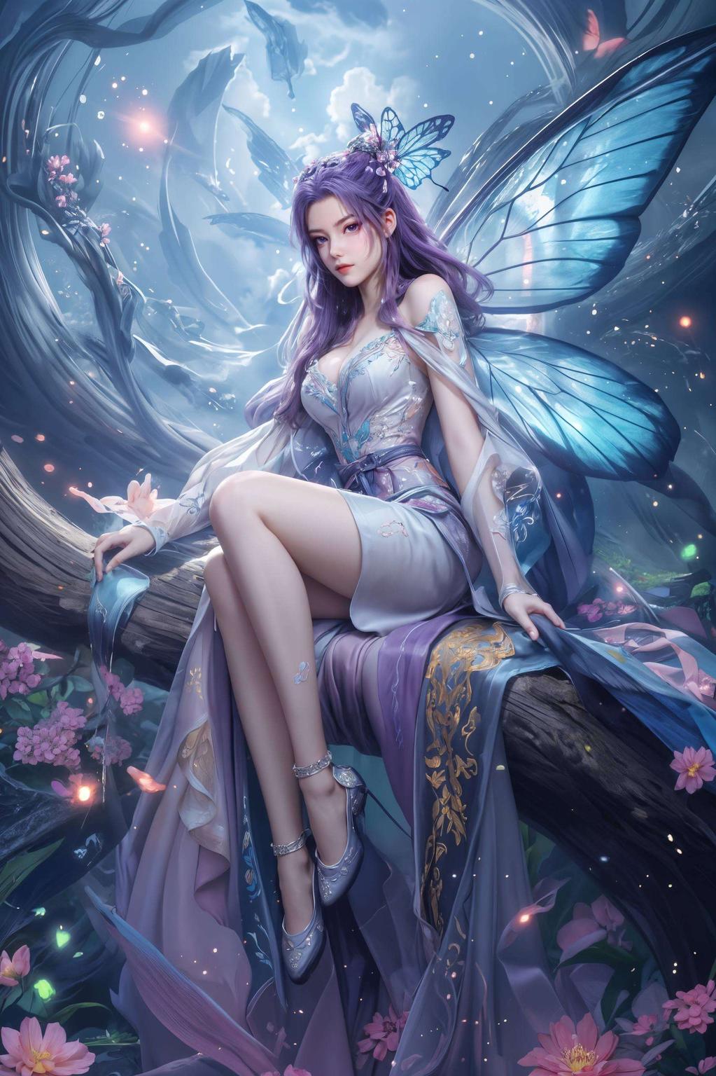 免费送！每一帧都是精心绘制云霄ai国漫高清壁纸