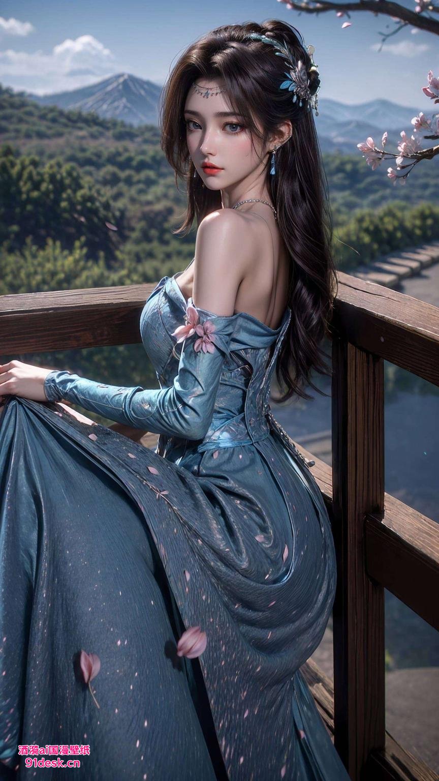 感受那抹不染尘埃的美丽云韵的泳装壁纸