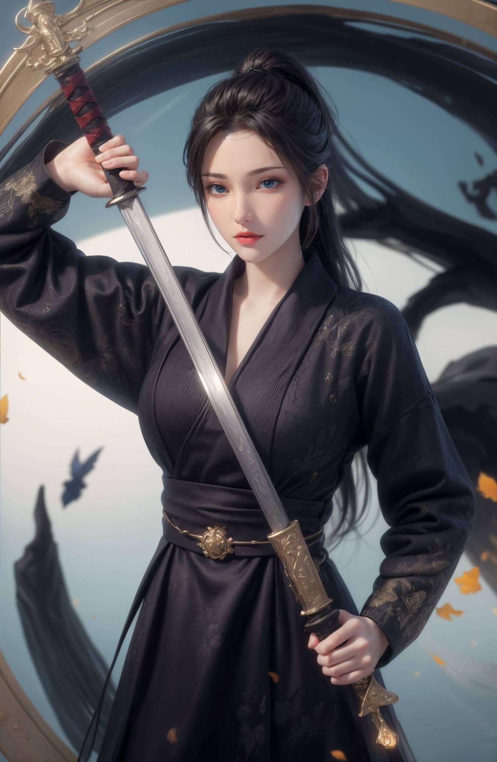 尽享视觉盛宴！🎉🎨 这款壁纸以国漫《斗破苍穹》中的云韵为主题高清画质