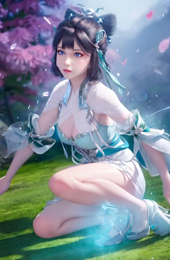 如泪滴般晶莹30秒内感受伤感动漫之美