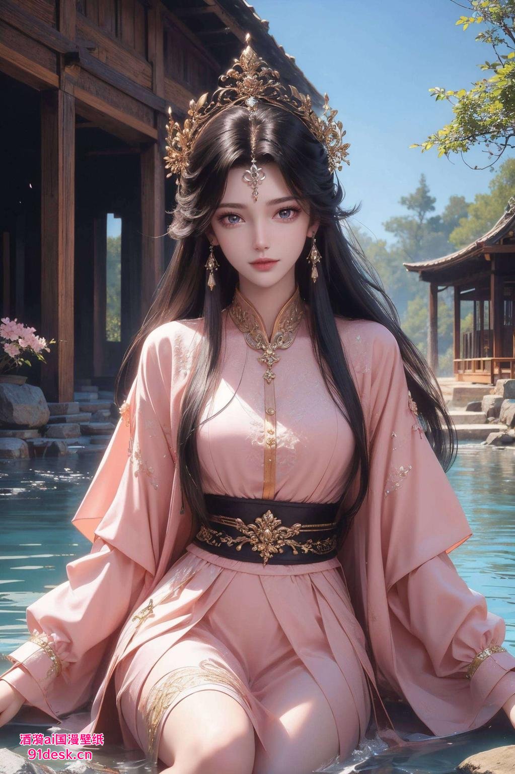 壁纸中今天给大家带来一款绝美的仙逆周紫虹顶级动态壁纸！高清AI素材