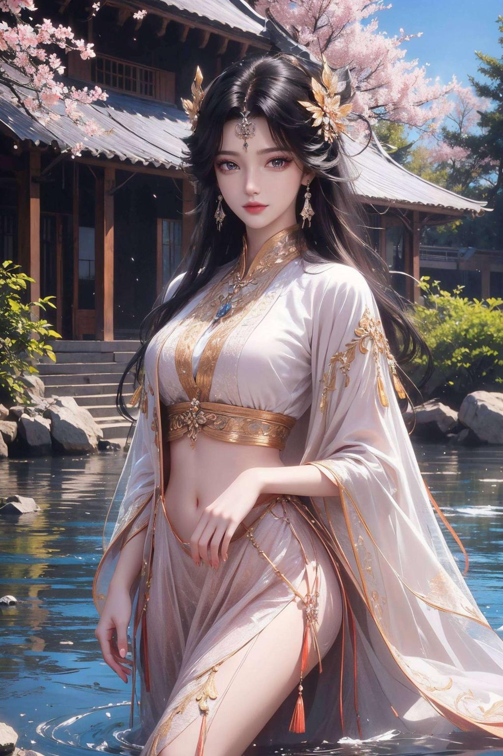 仙气逼人仿佛置身仙境