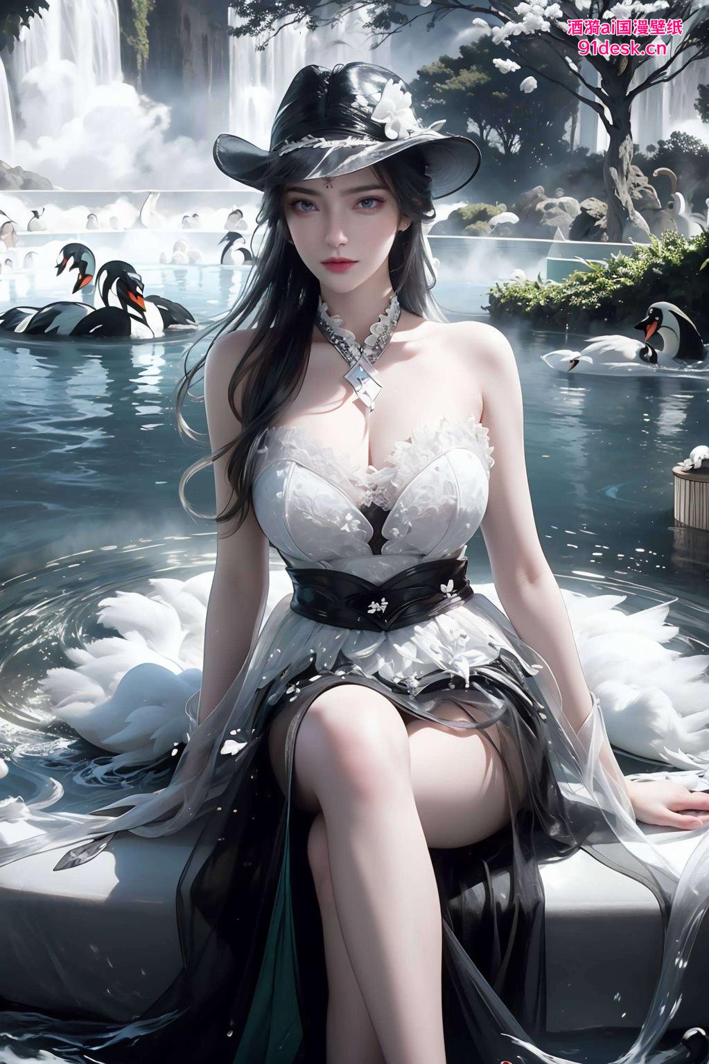 “各位动漫迷们今天给大家带来一款唯美古风漫画壁纸