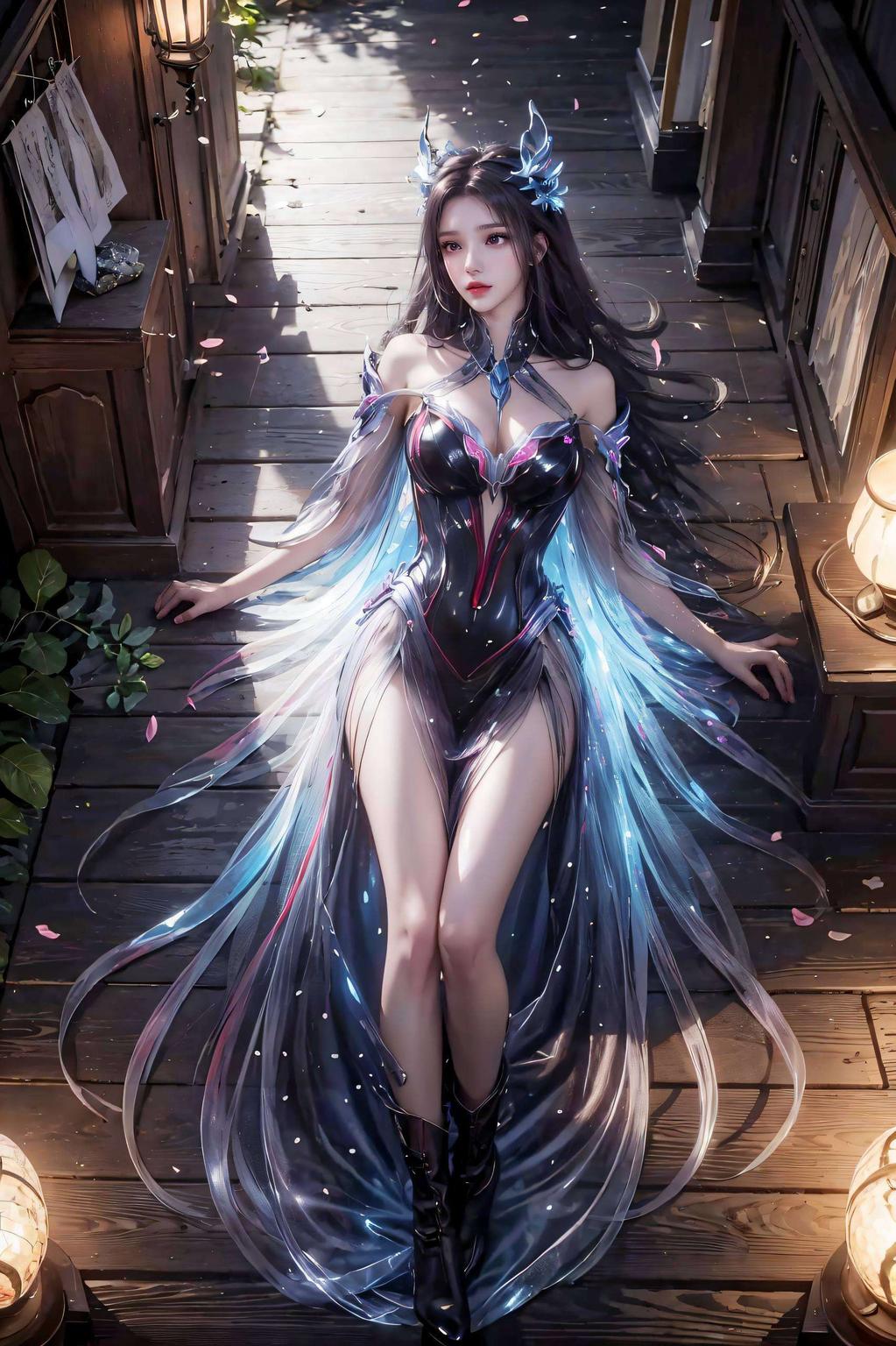 如像素般细腻！完美融入iPhone桌面朱竹清AI美女壁纸