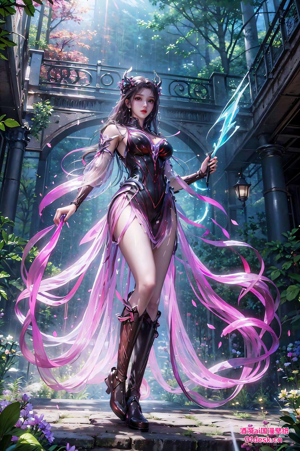 满满的PCins风！每一张都细腻到让人心动今天给大家带来一组超清晰的朱竹清壁纸秀